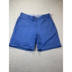 Peter Millar Chino Soft Touch Twill Shorts Mens‎ 38 Blue MS18B13 Preppy